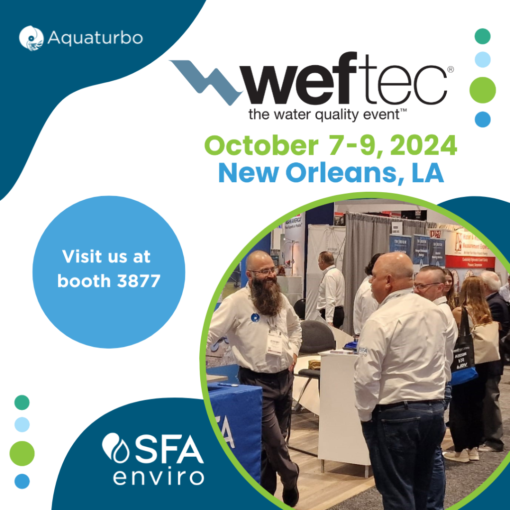 Rejoignez-nous au salon WEFTEC !