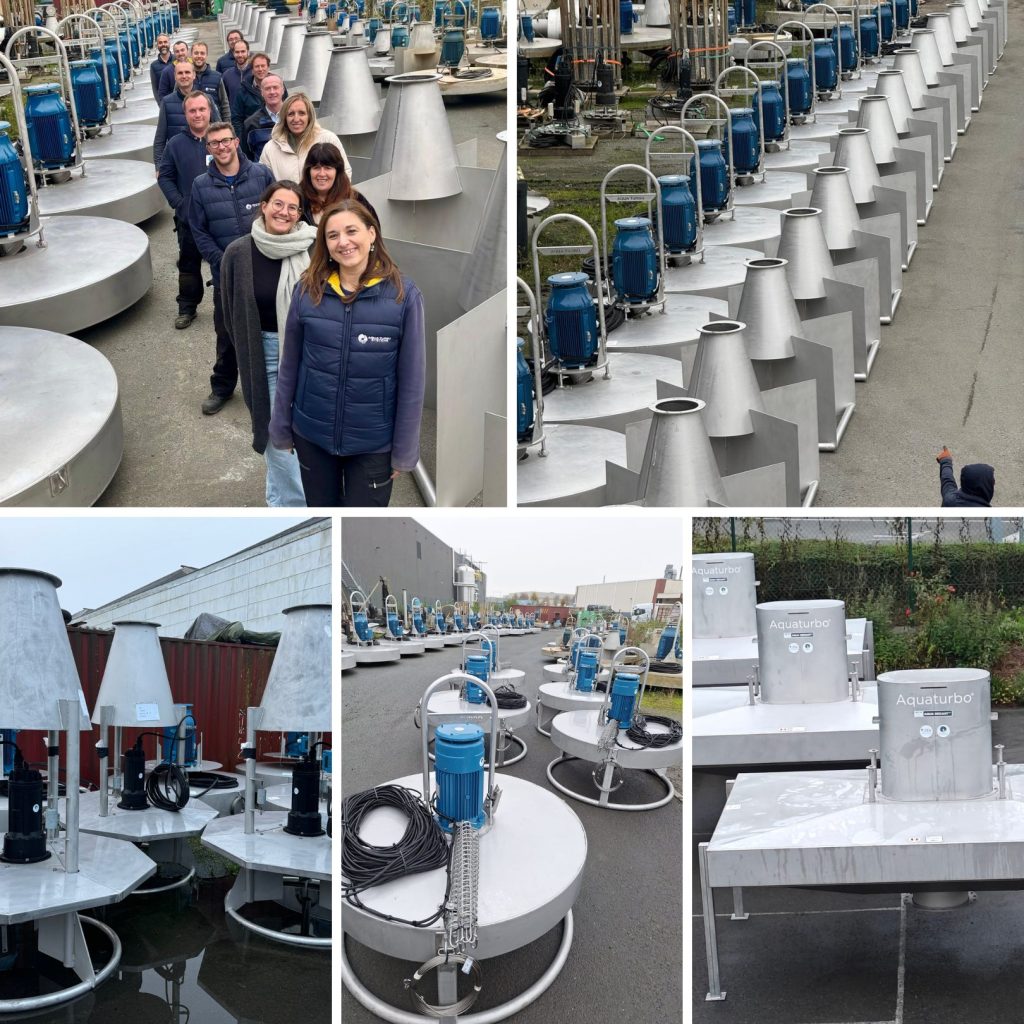 Aquasystems: An exceptional October with global deliveries of aerators, mixers, decanters