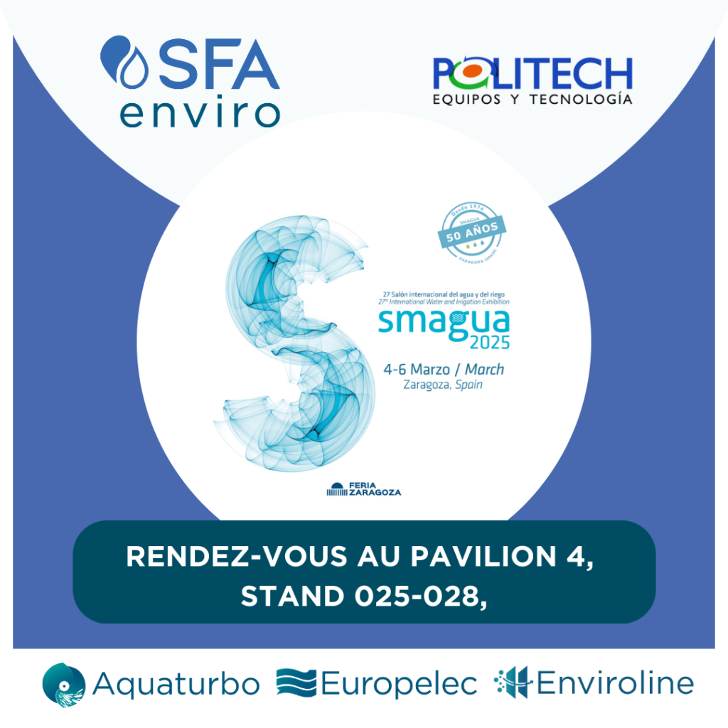 Retrouvez-nous au salon SMAGUA 2025 aux côtés de POLITECH