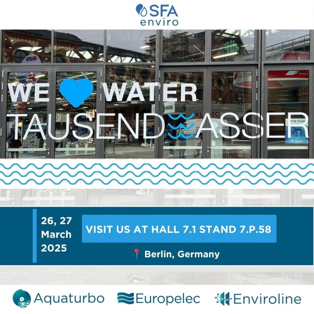 SFA Enviro invites you to the TAUSENDWASSER 2025 tradeshow !